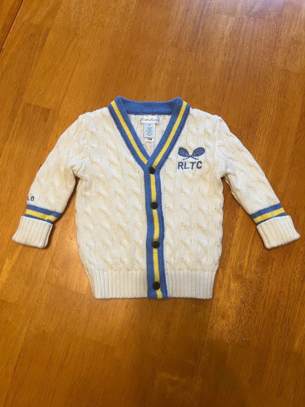 Ralph Lauren Baby Tennis Club Sweater